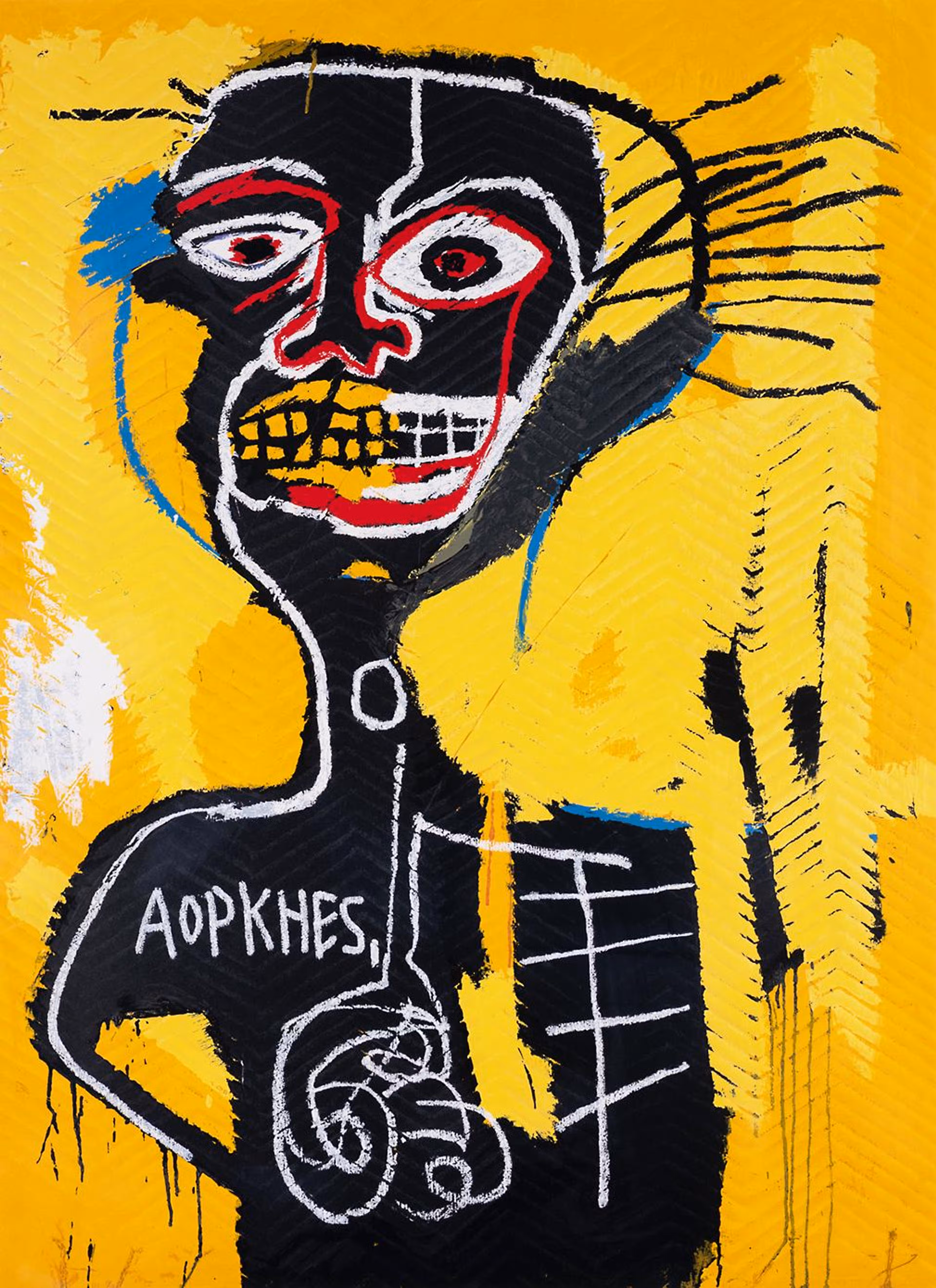 Cabeza, 2004/2005 by Jean-Michel Basquiat