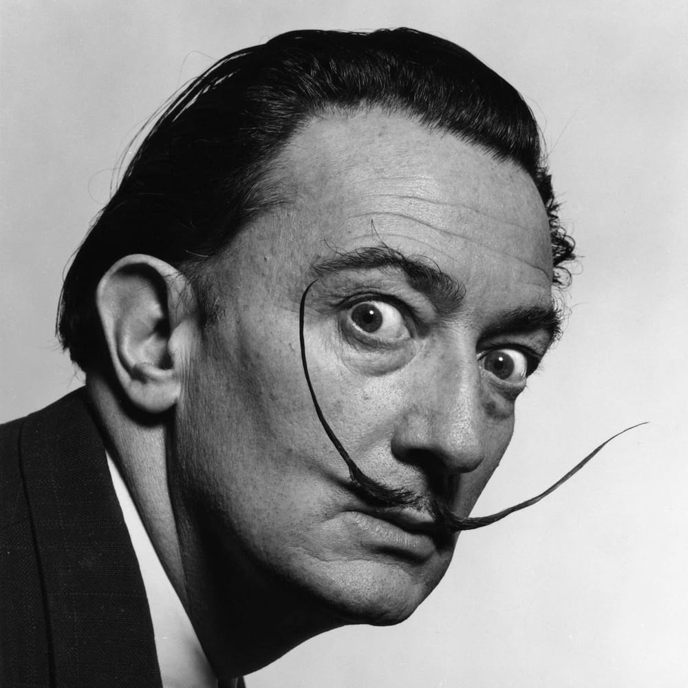 Portrait of Salvador Dalí