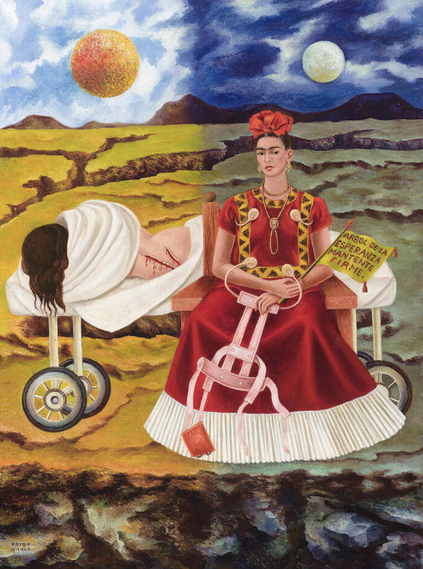 Tree of Hope Remain Strong, 1946 by Frida Kahlo