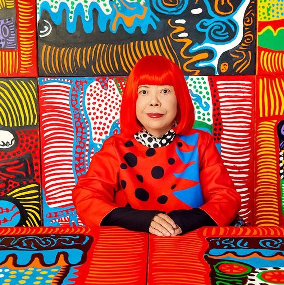 Portrait of Yayoi Kusama
