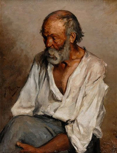 The Old Fisherman, 1895 by Pablo Picasso