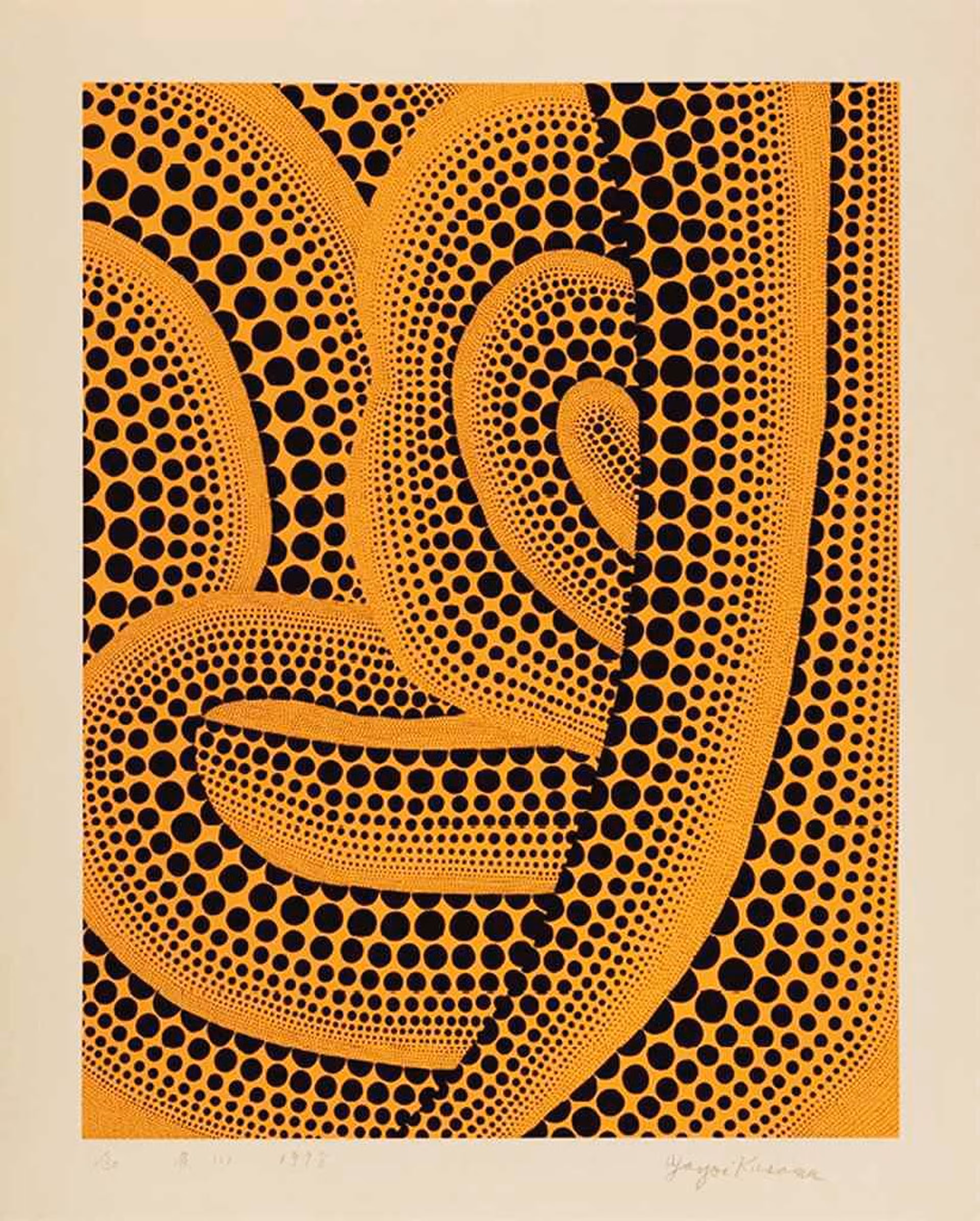 Wave(1), 1998 by Yayoi Kusama
